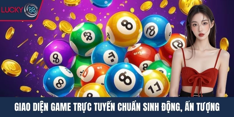 Giao diện game trực tuyến chuẩn sinh động, ấn tượng