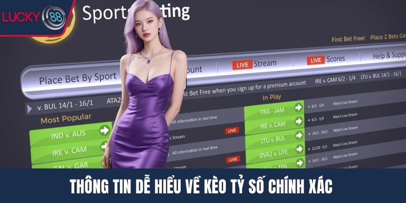 Thông tin dễ hiểu về kèo tỷ số chính xác